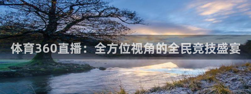 体育360直播：全方位视角的全民竞技盛宴